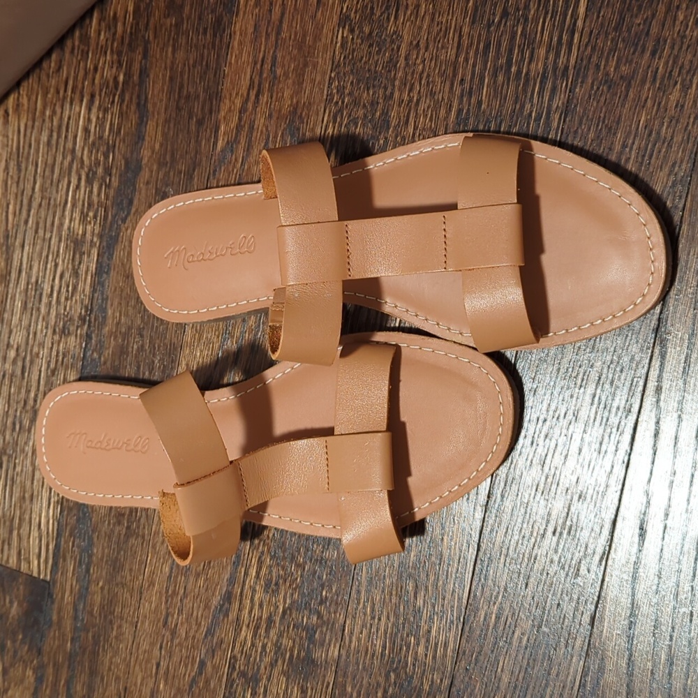 Madewell Boardwalk T strap sandal